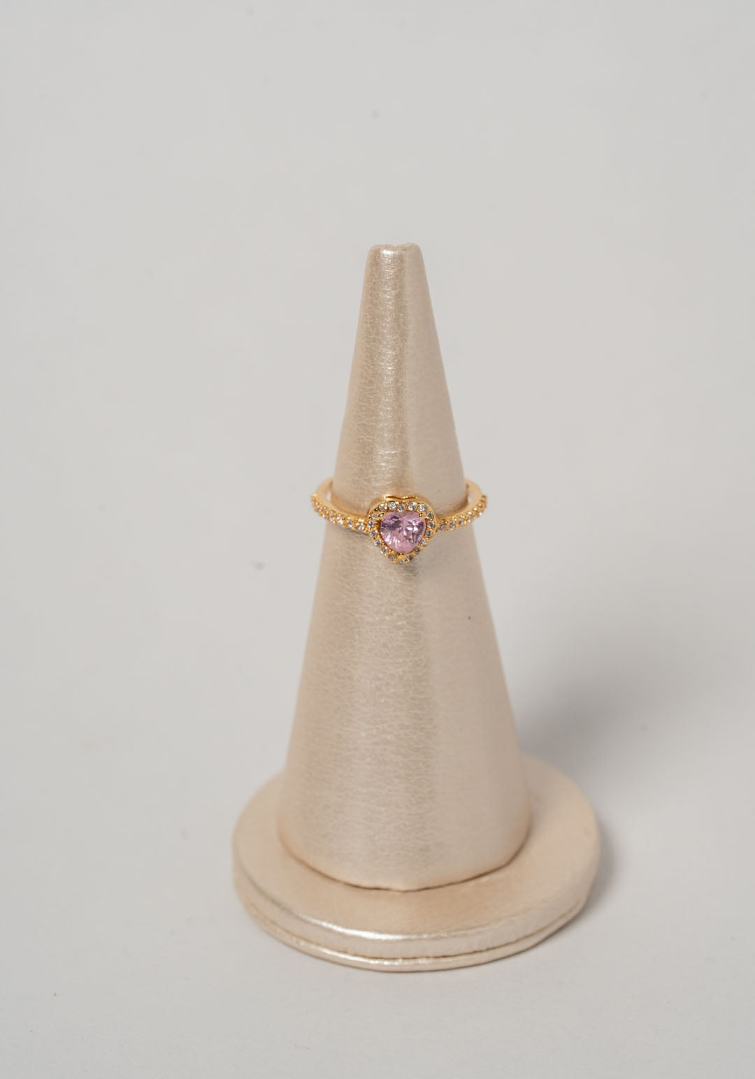 ANILLO CORAZON ROSADO