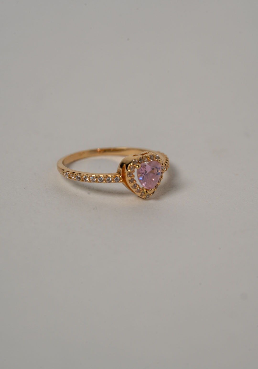 ANILLO CORAZON ROSADO